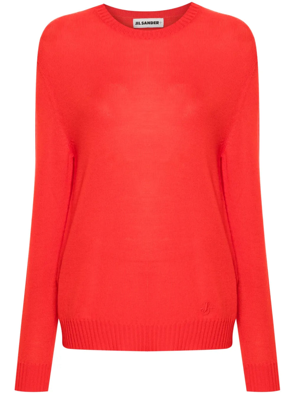 fine-knit jumper