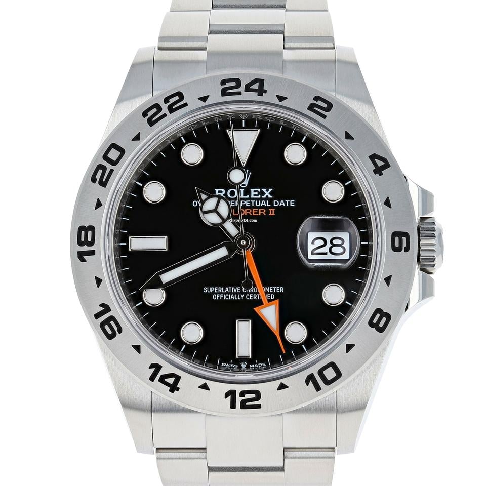 Rolex | Explorer II | 226570 | Steel | 42 x 50 mm | Steel | Black | Automatic