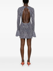 sequinned mini dress
