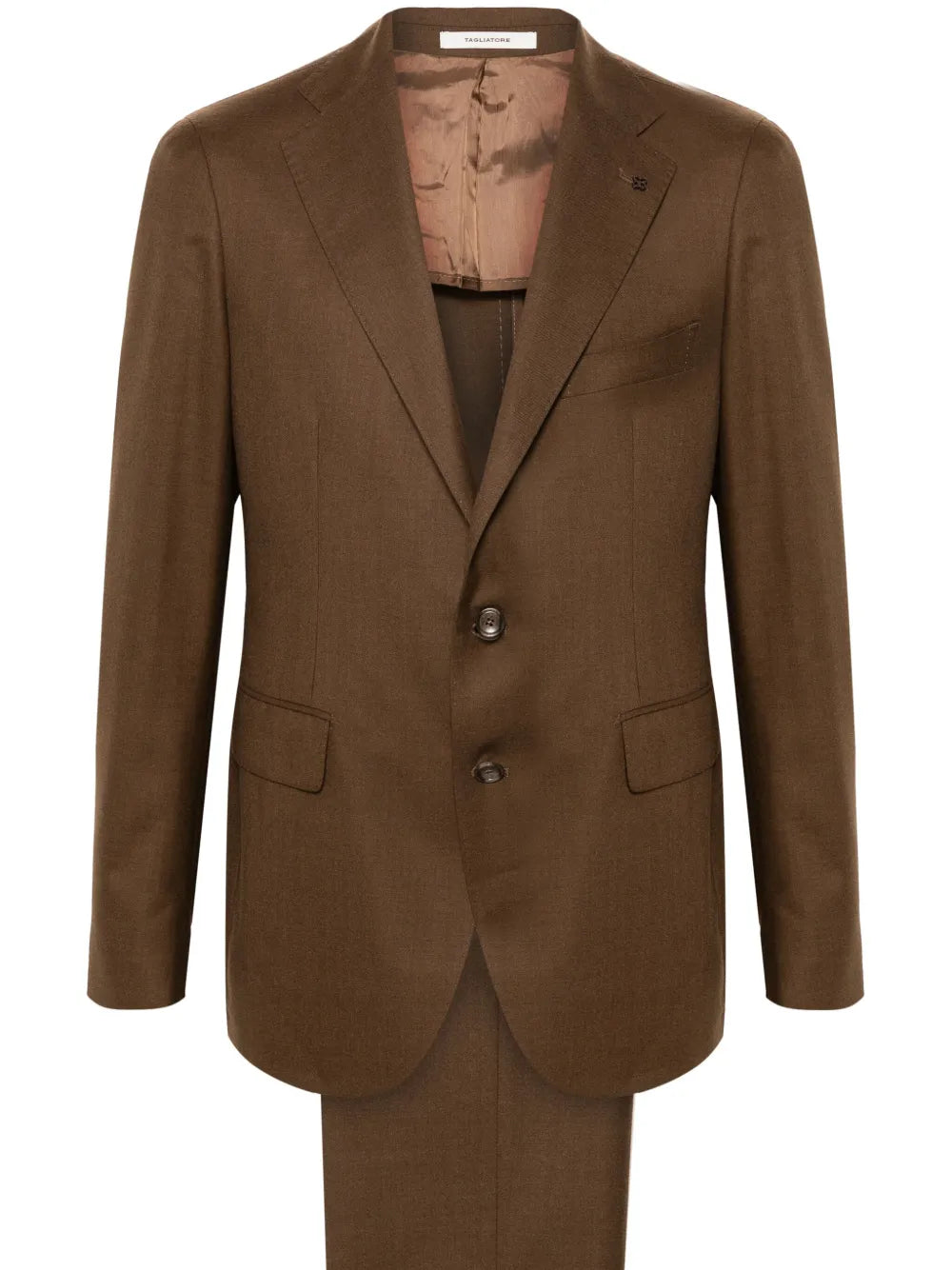 brooch-detail blazer
