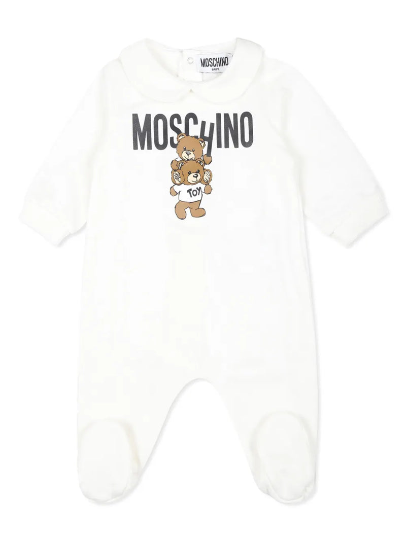 Teddy Bear-print pajamas