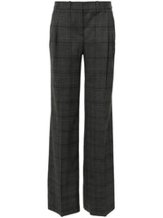 wide-leg tailored trousers