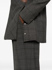 wide-leg tailored trousers