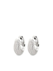 Ice hoop earrings