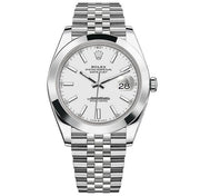 Rolex | Datejust | 126300 | Steel | 41 mm | Steel | White | Automatic