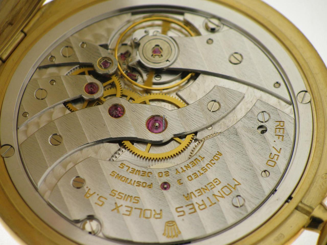 Rolex Pocket watch yellow gold NOS 48mm