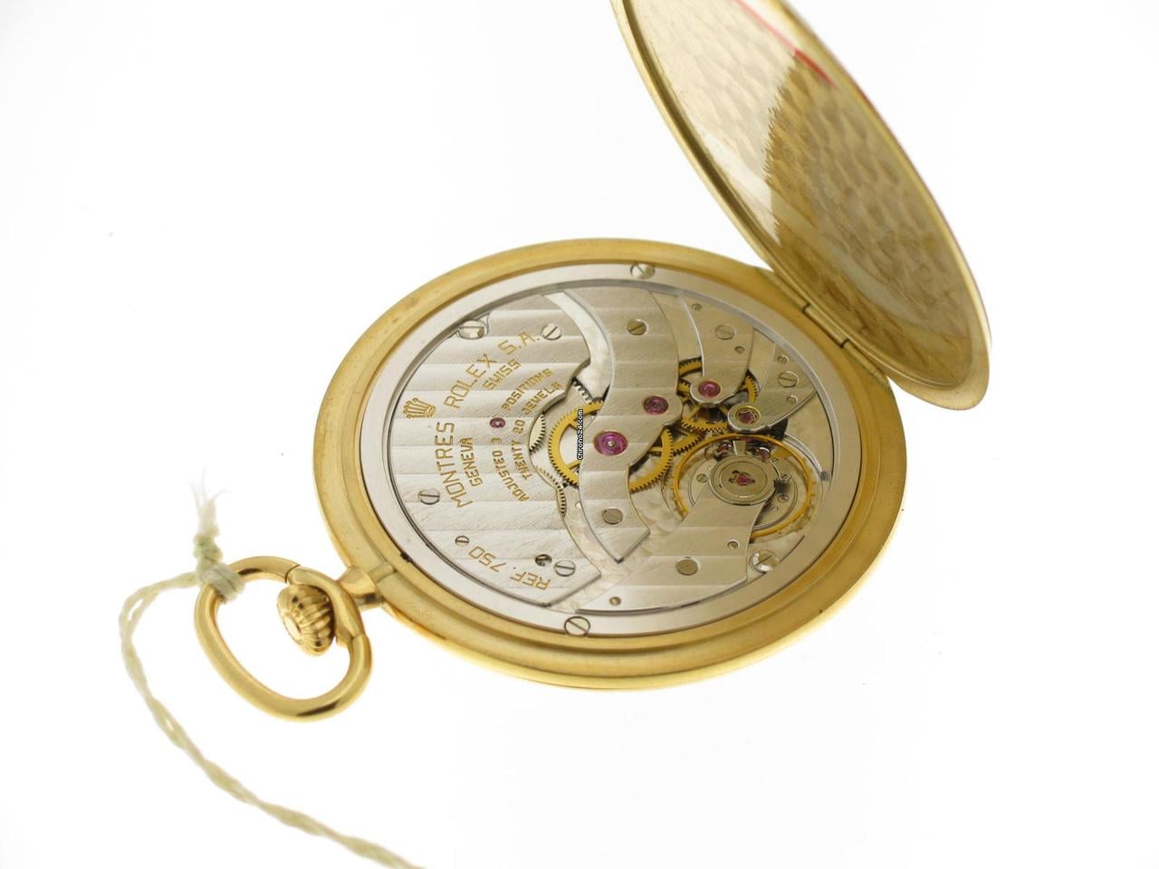 Rolex Pocket watch yellow gold NOS 48mm