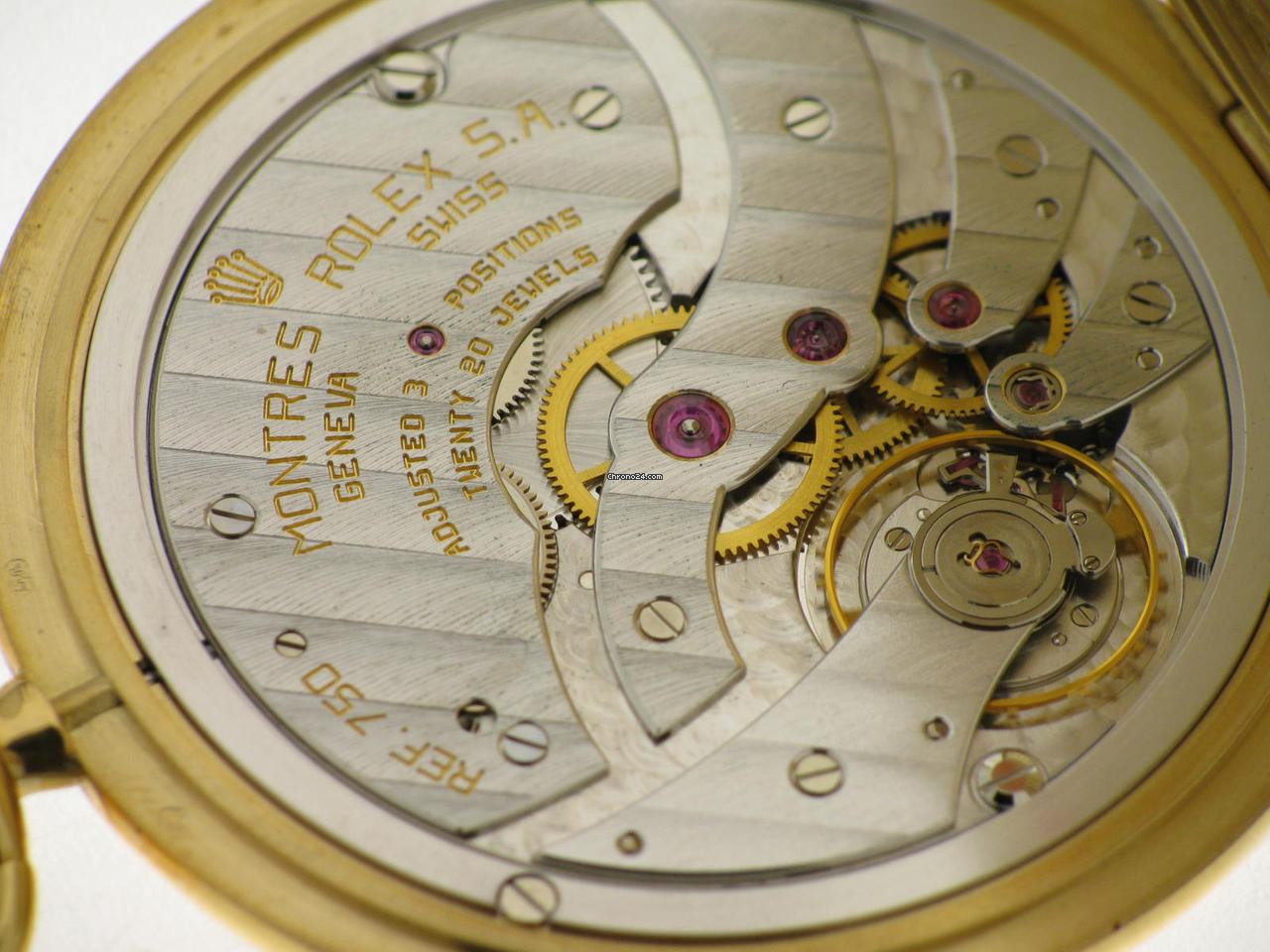 Rolex Pocket watch yellow gold NOS 48mm