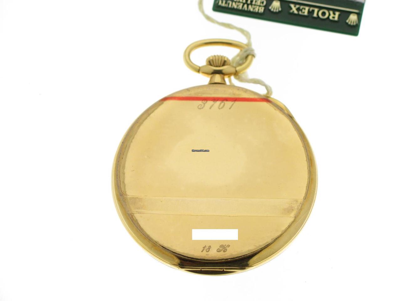 Rolex Pocket watch yellow gold NOS 48mm