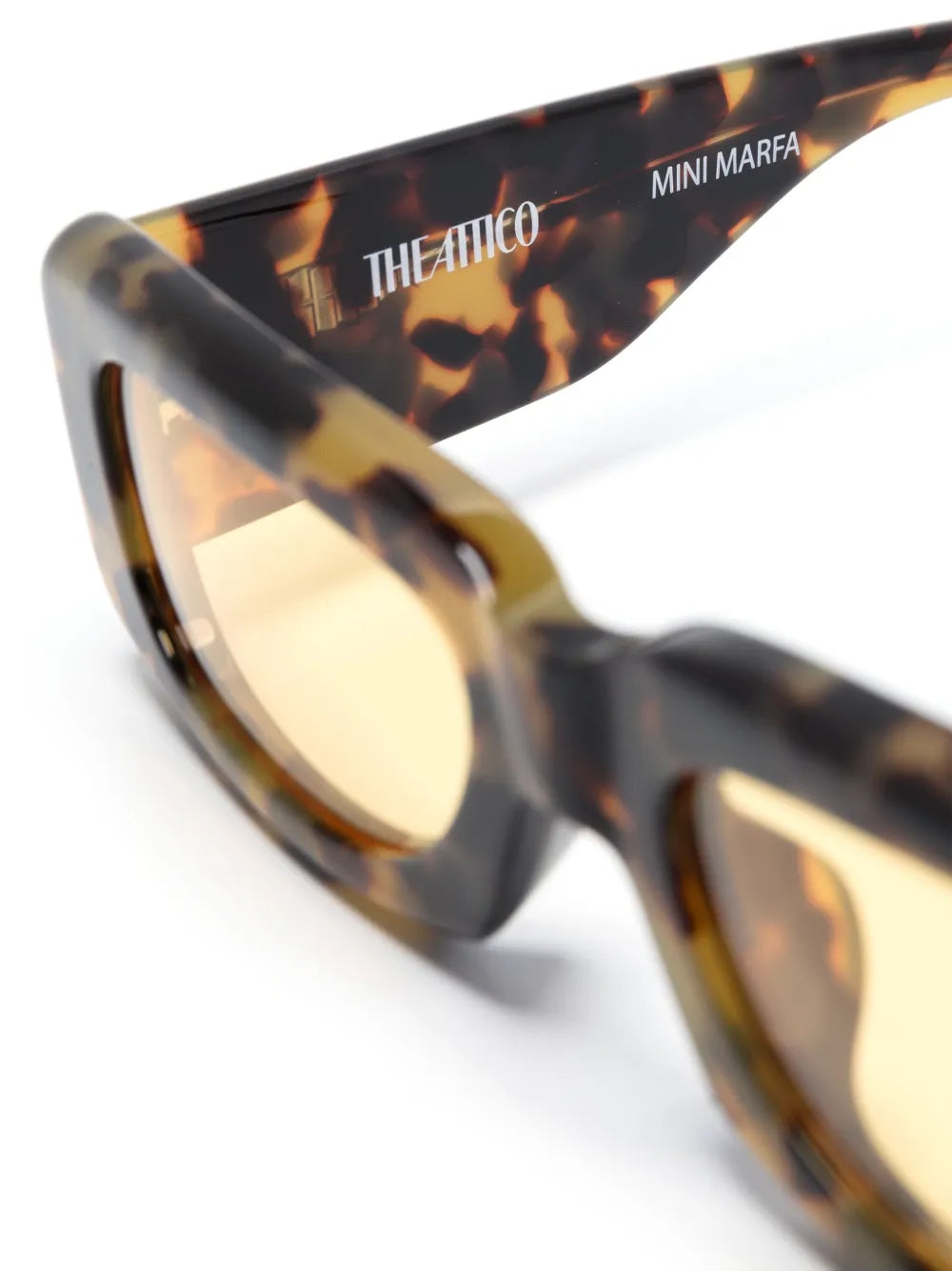 x The Attico Mini Marfa rectangle-frame sunglasses