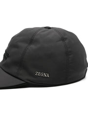 logo-embroidered cap