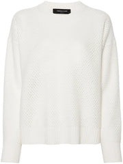 open-knit dress