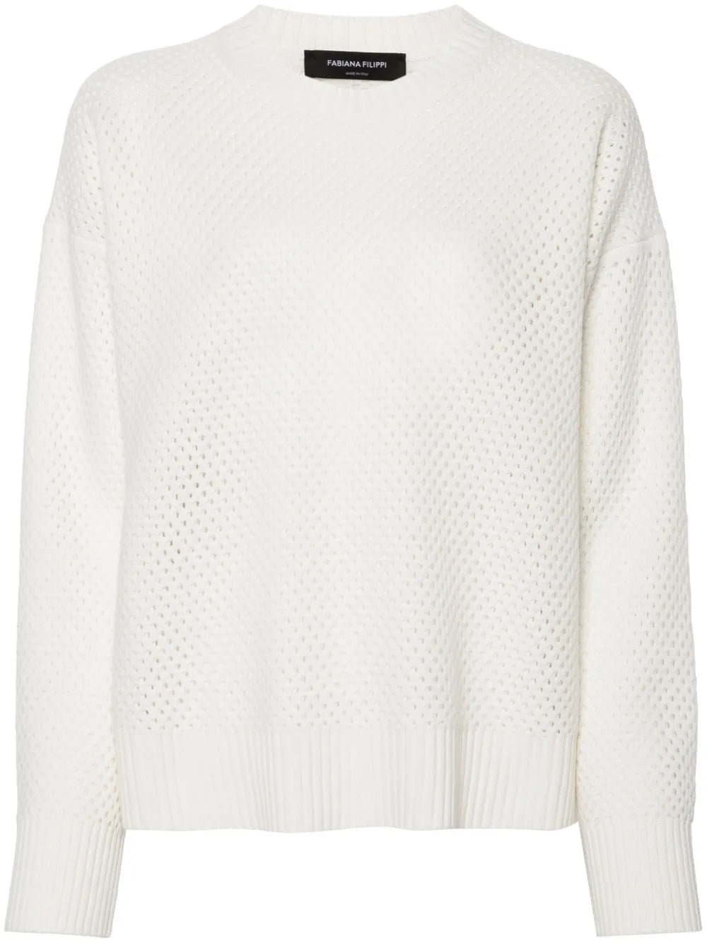 open-knit dress