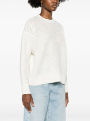 open-knit dress