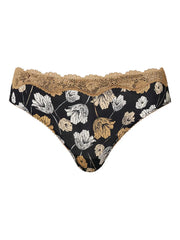 floral-lace briefs