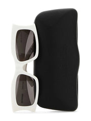 logo rectangle-framed sunglasses