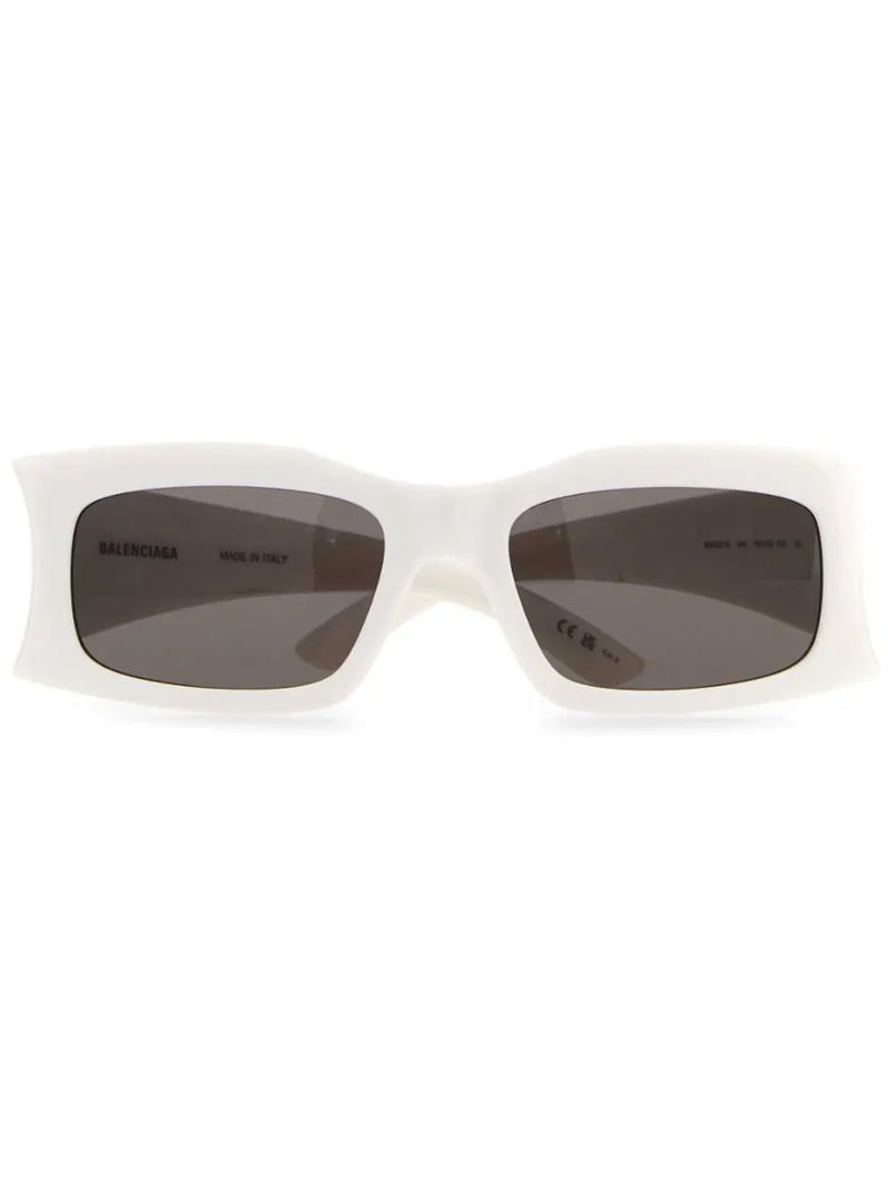 logo rectangle-framed sunglasses