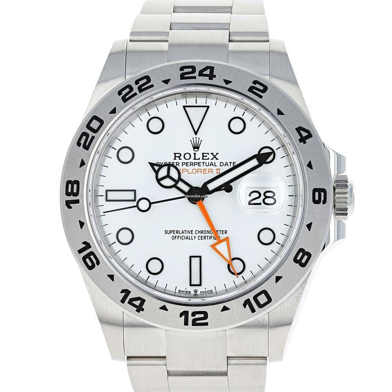 Rolex | Explorer II | 226570 | Steel | 42 x 50 mm | Steel | White | Automatic