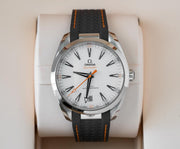Omega Seamaster Aqua Terra NEW 2026 Seamaster Aqua Terra 41mm White on Rubber 220.12.41.21.02.002