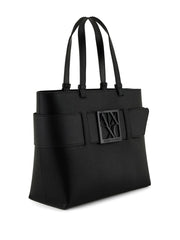 logo-plaque tote bag