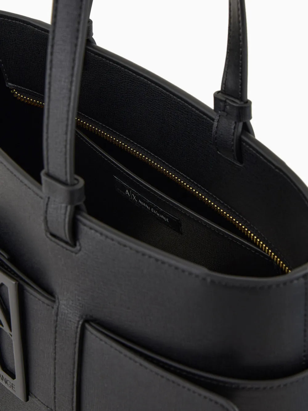 logo-plaque tote bag