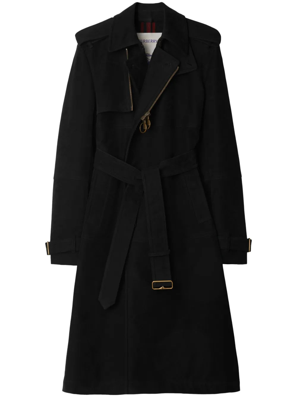 belted trench coat
