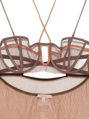 petal bra bodysuit