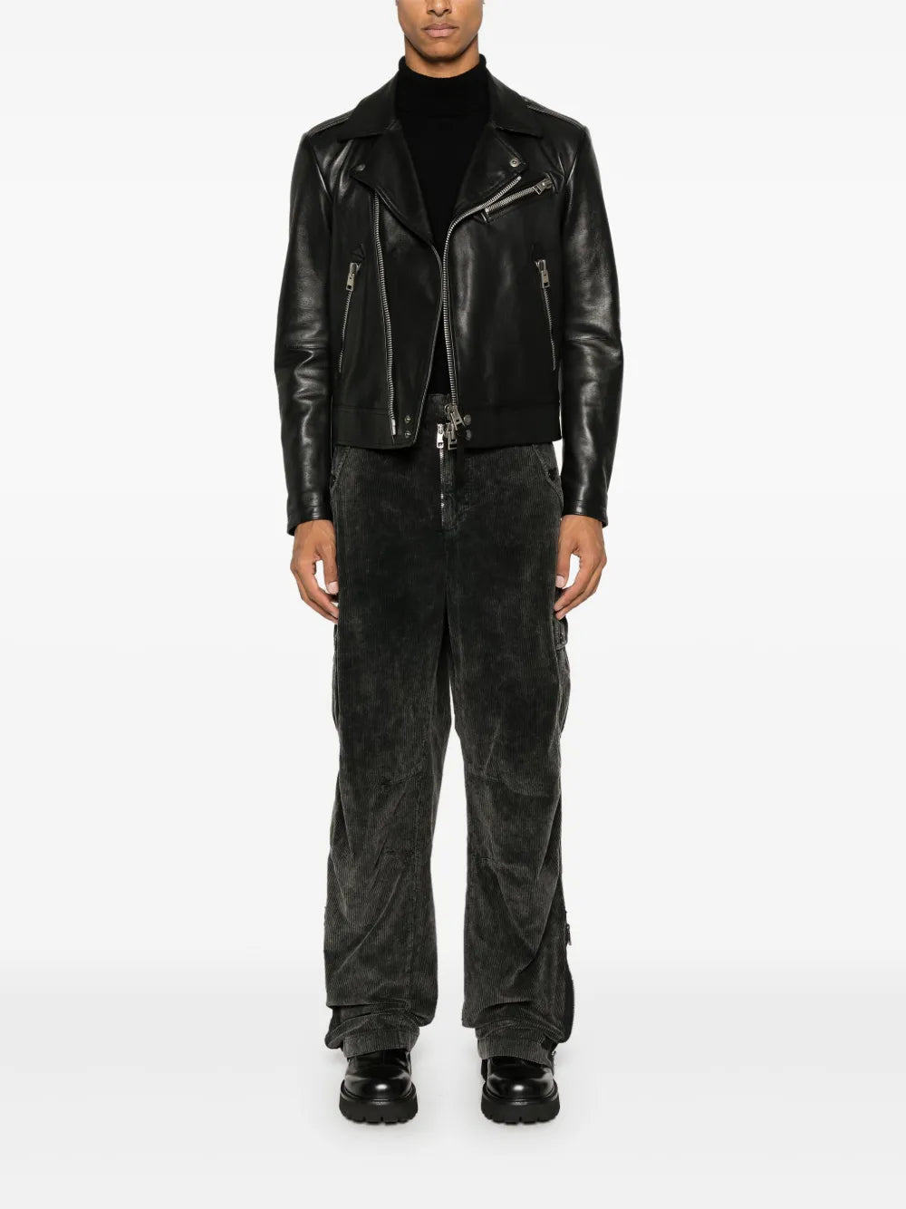 logo-patch cargo pants