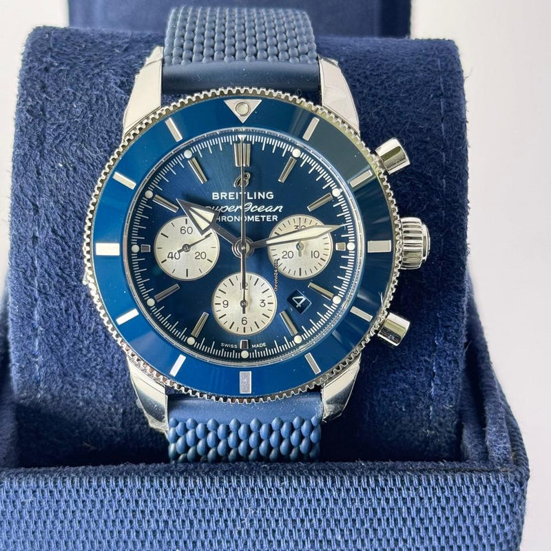 Breitling Superocean Heritage Chronograph B01 Chronograph 44 Superocean Heritage - ab0162161c1s1 - BLUE FACE