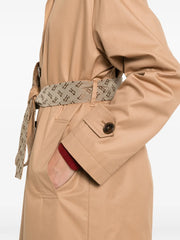 belted trench coat