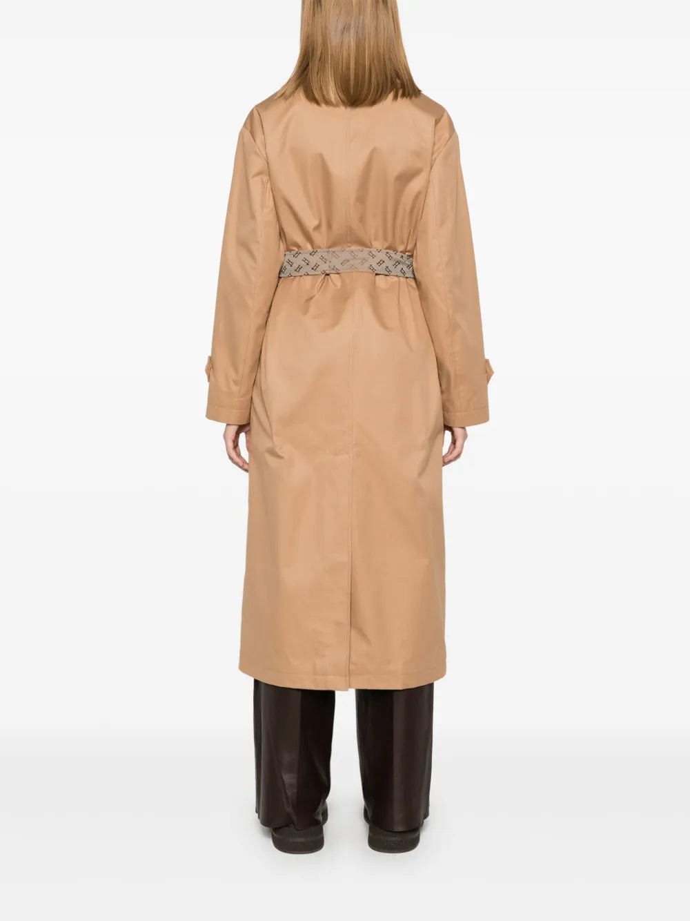 belted trench coat