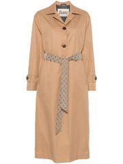 belted trench coat