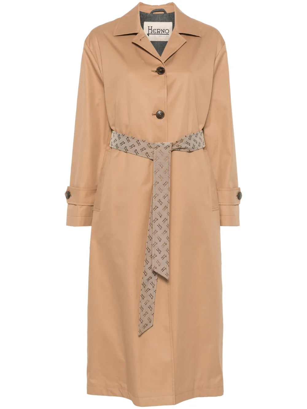 belted trench coat