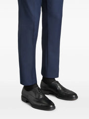 Easy leather oxford shoes