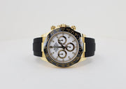 Rolex | Daytona | 116518LN | Yellow gold | 40 mm | Rubber | White | Automatic