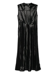satin midi dress