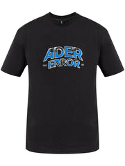 logo-embroidered drop shoulder T-Shirt