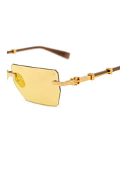 BPS-150G-53 rectangle-frame sunglasses