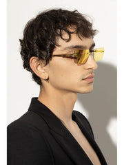 BPS-150G-53 rectangle-frame sunglasses