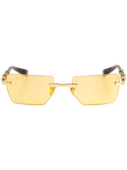 BPS-150G-53 rectangle-frame sunglasses