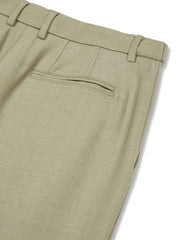 wide-leg tailored trousers
