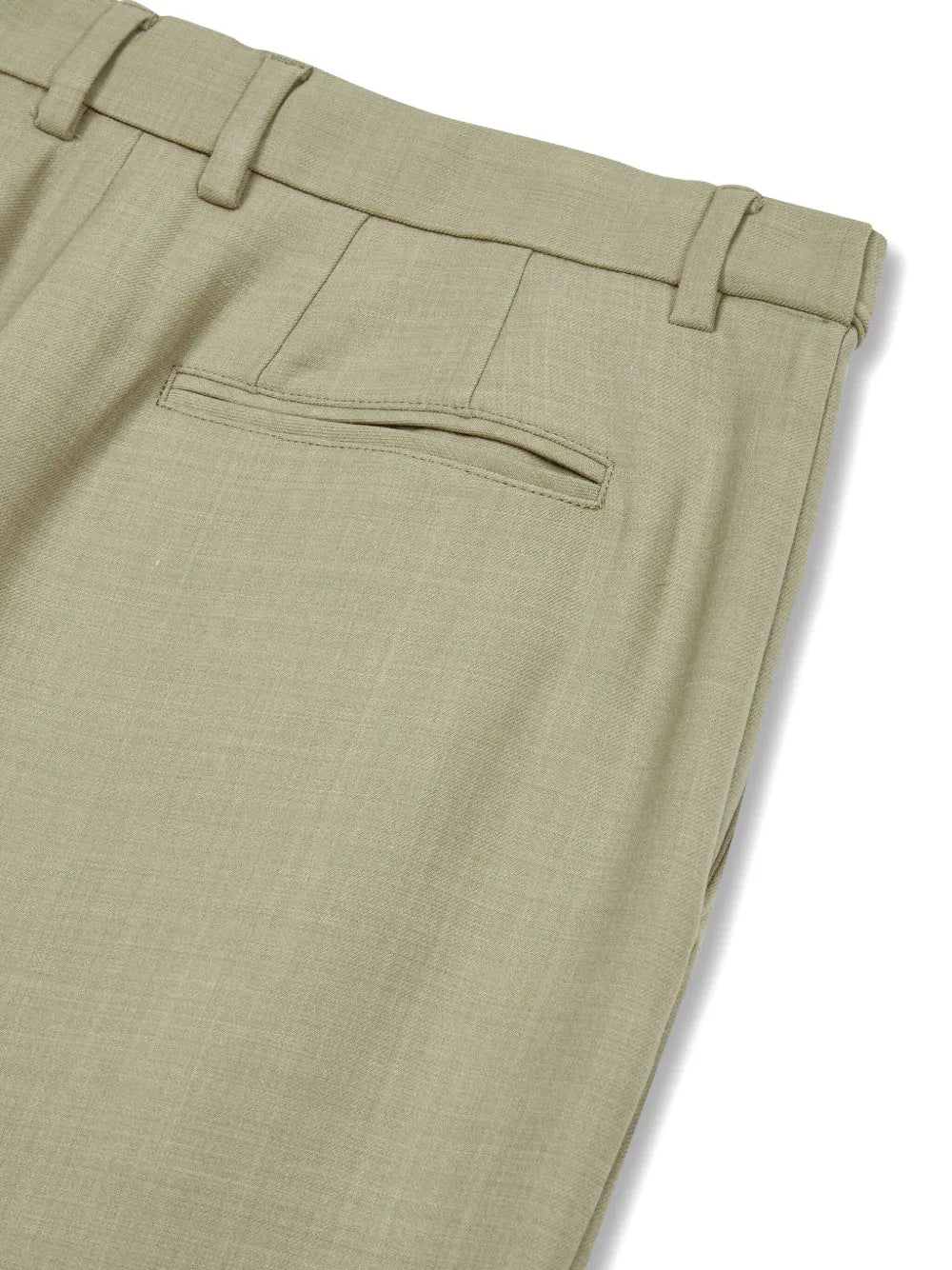 wide-leg tailored trousers