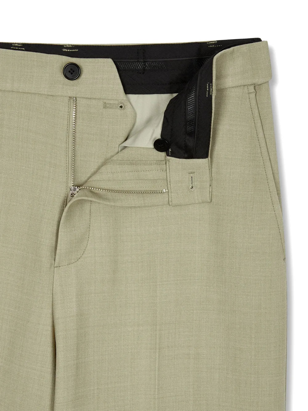wide-leg tailored trousers
