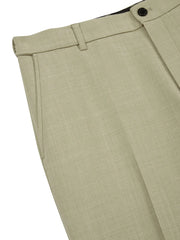wide-leg tailored trousers