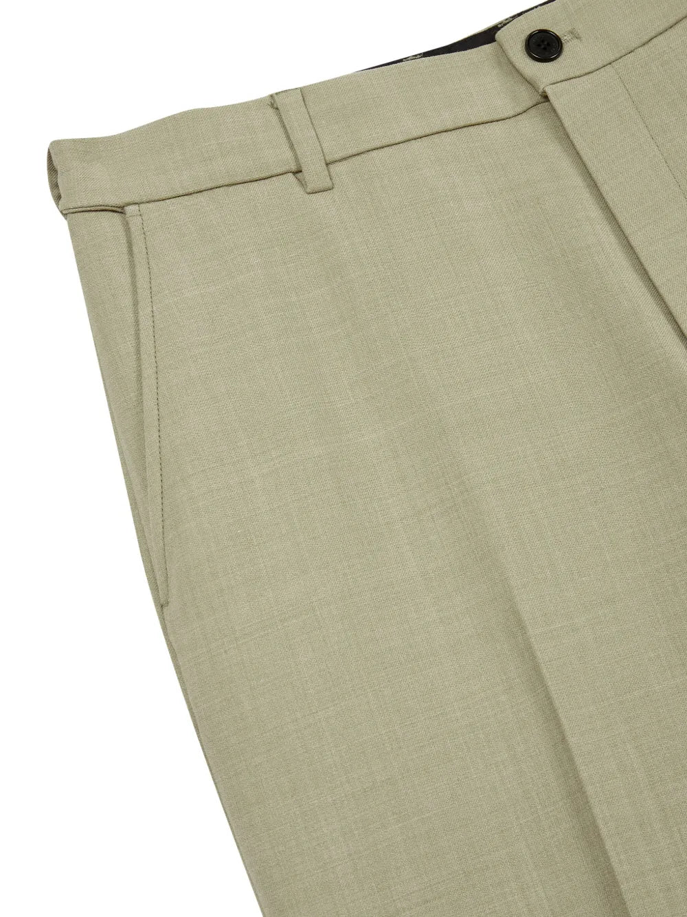 wide-leg tailored trousers