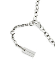 logo-lettering necklace