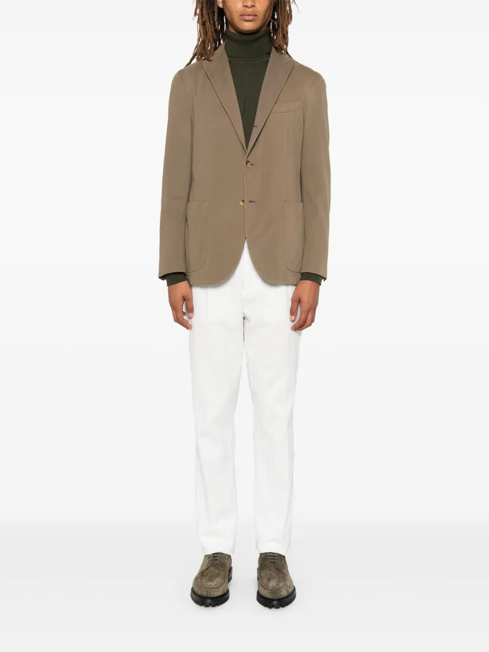 twill blazer