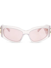 Bossy butterfly-frame sunglasses