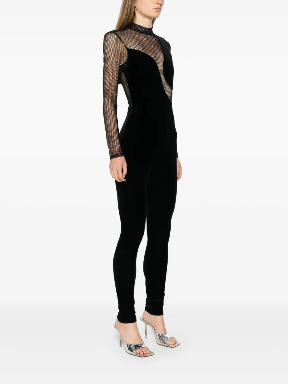 velvet jumpsuit