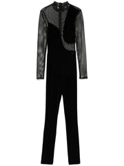 velvet jumpsuit